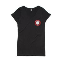 Womens Bevel V-Neck Tee Thumbnail