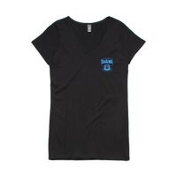 Womens Bevel V-Neck Tee Thumbnail