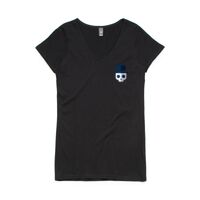 Womens Bevel V-Neck Tee Thumbnail