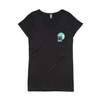 Womens Bevel V-Neck Tee Thumbnail