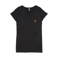 Womens Bevel V-Neck Tee Thumbnail