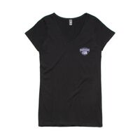 Womens Bevel V-Neck Tee Thumbnail