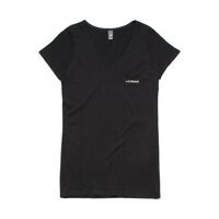 Womens Bevel V-Neck Tee Thumbnail