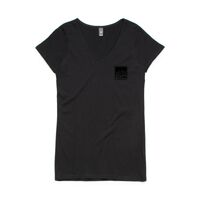 Womens Bevel V-Neck Tee Thumbnail