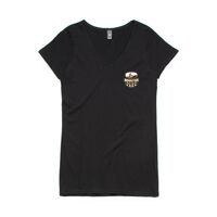 Womens Bevel V-Neck Tee Thumbnail