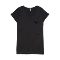 Womens Bevel V-Neck Tee Thumbnail