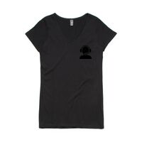 Womens Bevel V-Neck Tee Thumbnail