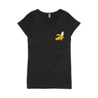 Womens Bevel V-Neck Tee Thumbnail
