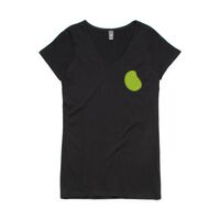 Womens Bevel V-Neck Tee Thumbnail