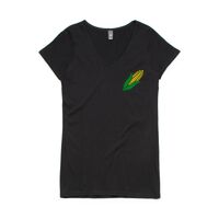 Womens Bevel V-Neck Tee Thumbnail