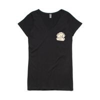Womens Bevel V-Neck Tee Thumbnail