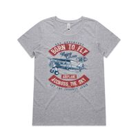 Womens Shallow Scoop Tee Thumbnail
