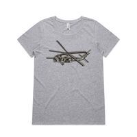 Womens Shallow Scoop Tee Thumbnail