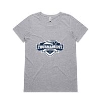 Womens Shallow Scoop Tee Thumbnail