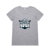 Womens Shallow Scoop Tee Thumbnail