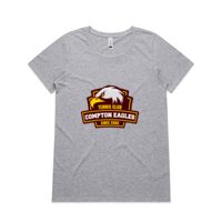 Womens Shallow Scoop Tee Thumbnail