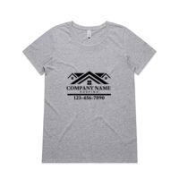 Womens Shallow Scoop Tee Thumbnail