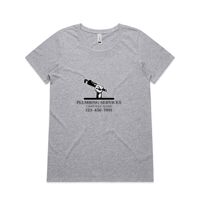 Womens Shallow Scoop Tee Thumbnail