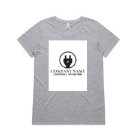 Womens Shallow Scoop Tee Thumbnail