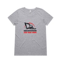 Womens Shallow Scoop Tee Thumbnail