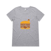 Womens Shallow Scoop Tee Thumbnail