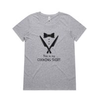 Womens Shallow Scoop Tee Thumbnail
