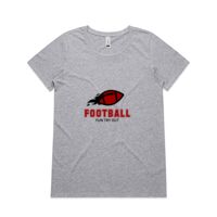 Womens Shallow Scoop Tee Thumbnail