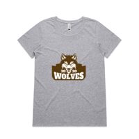 Womens Shallow Scoop Tee Thumbnail