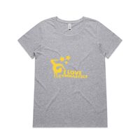 Womens Shallow Scoop Tee Thumbnail