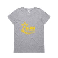 Womens Shallow Scoop Tee Thumbnail