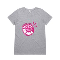 Womens Shallow Scoop Tee Thumbnail