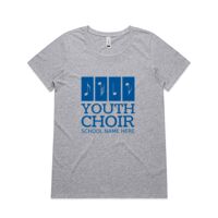 Womens Shallow Scoop Tee Thumbnail