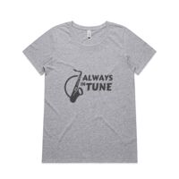 Womens Shallow Scoop Tee Thumbnail