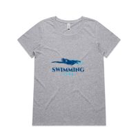 Womens Shallow Scoop Tee Thumbnail