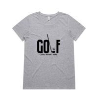 Womens Shallow Scoop Tee Thumbnail