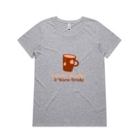 Womens Shallow Scoop Tee Thumbnail