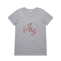 Womens Shallow Scoop Tee Thumbnail
