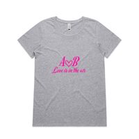 Womens Shallow Scoop Tee Thumbnail
