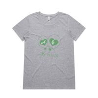 Womens Shallow Scoop Tee Thumbnail