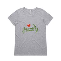 Womens Shallow Scoop Tee Thumbnail