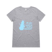 Womens Shallow Scoop Tee Thumbnail