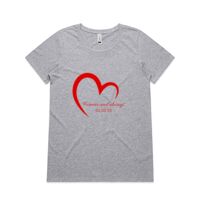 Womens Shallow Scoop Tee Thumbnail