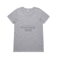 Womens Shallow Scoop Tee Thumbnail