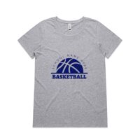 Womens Shallow Scoop Tee Thumbnail