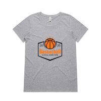 Womens Shallow Scoop Tee Thumbnail