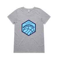 Womens Shallow Scoop Tee Thumbnail