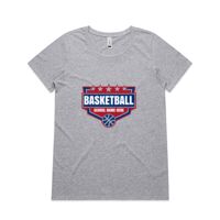Womens Shallow Scoop Tee Thumbnail