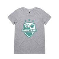 Womens Shallow Scoop Tee Thumbnail