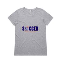 Womens Shallow Scoop Tee Thumbnail