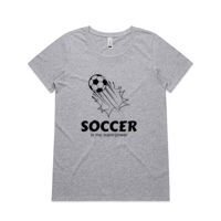 Womens Shallow Scoop Tee Thumbnail